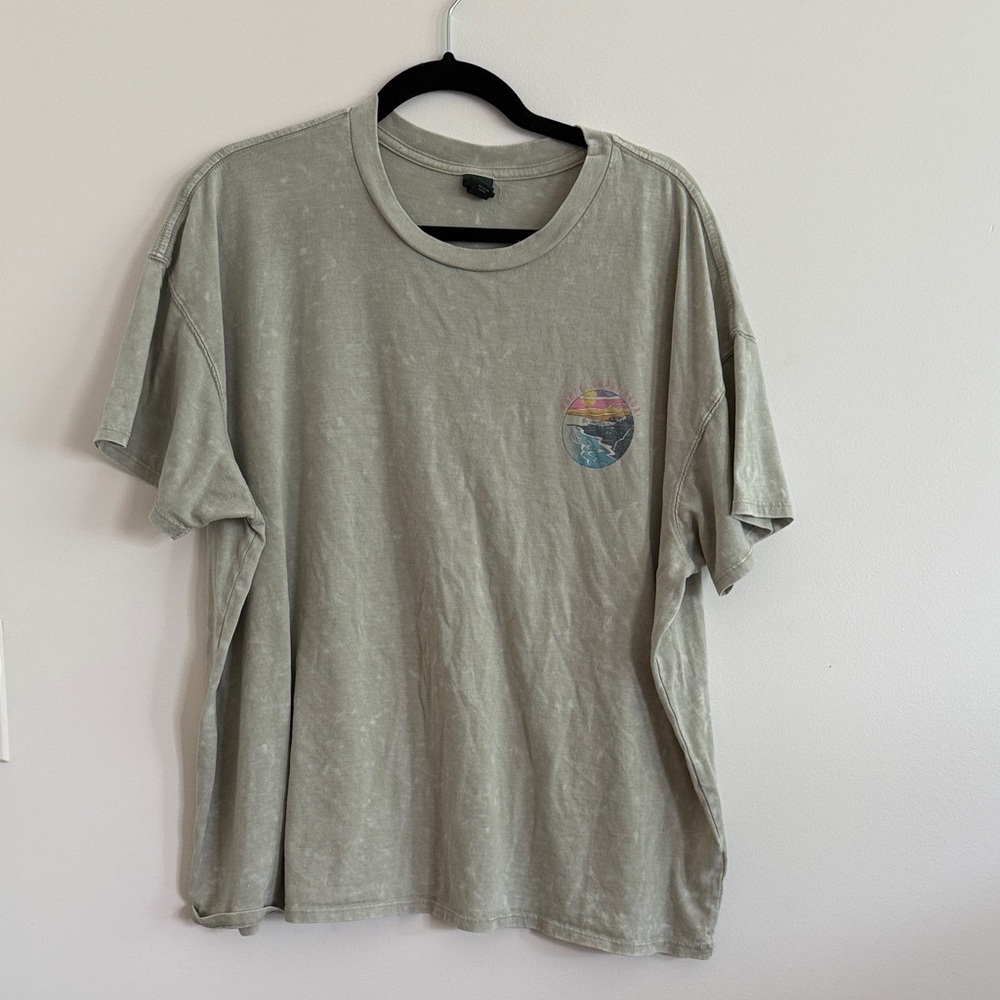 Napali Coast Kauai graphic tee